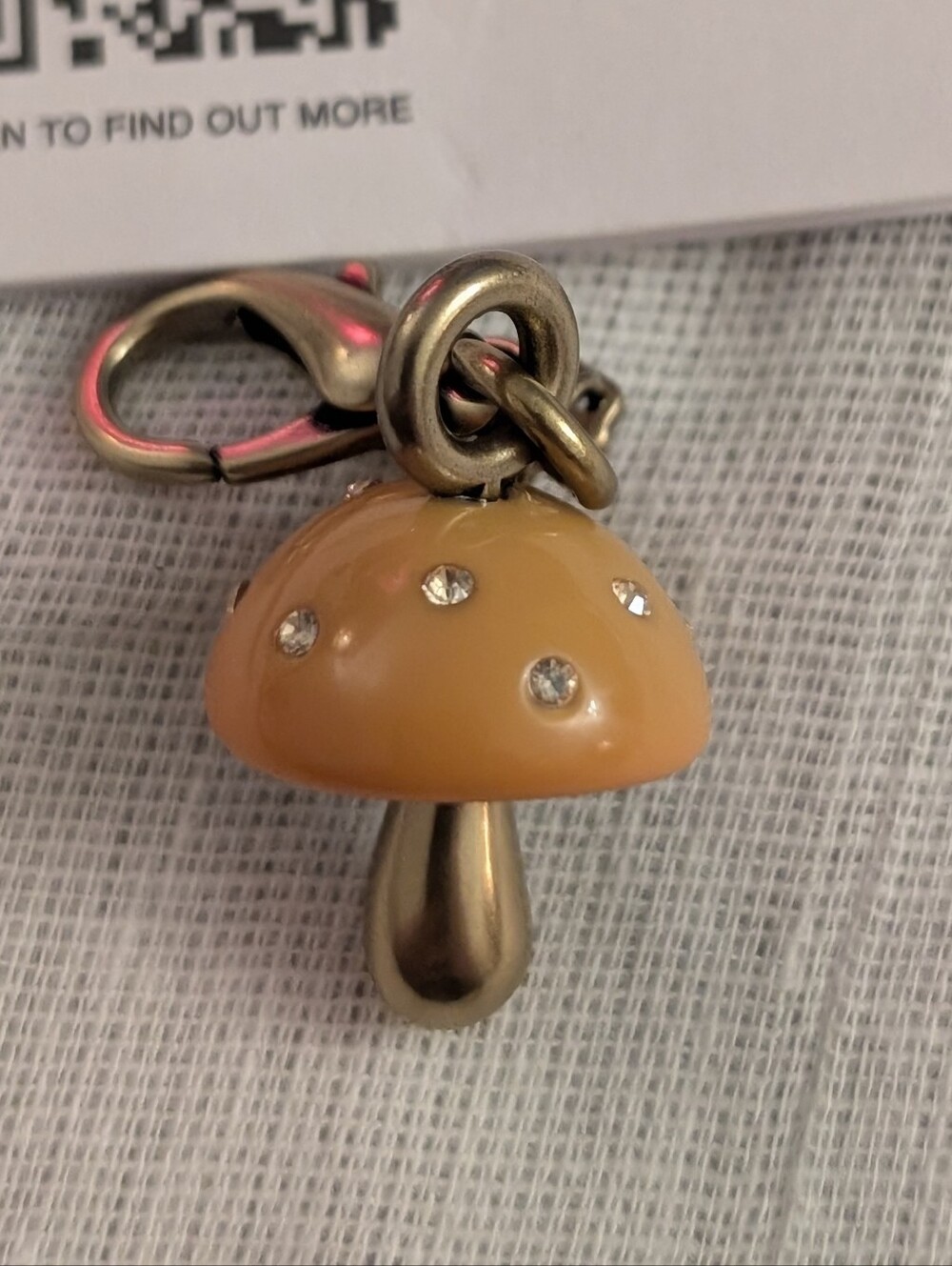Coach DIY Mushroom Bag Charm Keychain